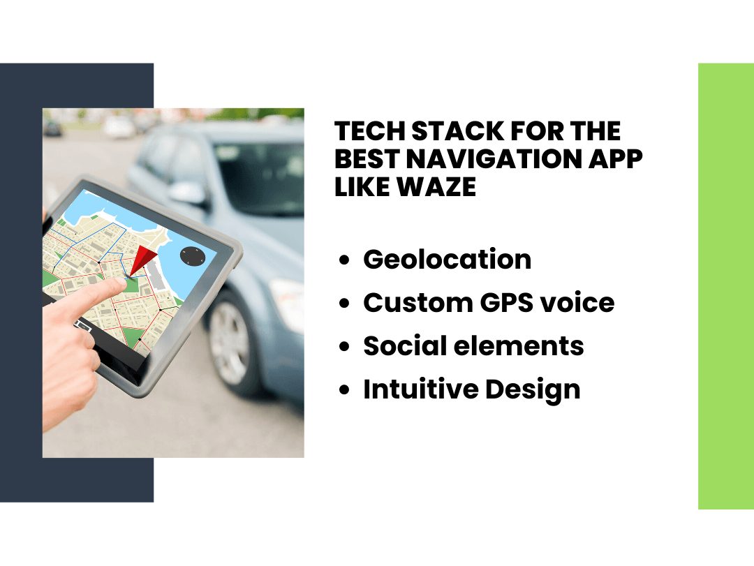 Navigation app like waze